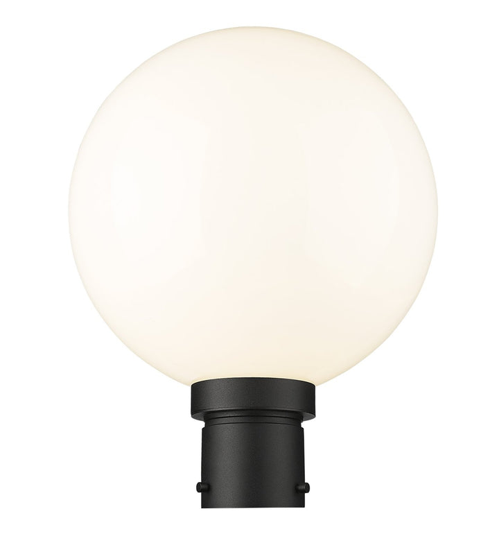 Z-LITE LAURENT OUTDOOR POST MOUNT FIXTURE | 597PHB-BK - Post
