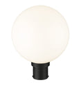 Z-LITE LAURENT OUTDOOR POST MOUNT FIXTURE | 597PHB-BK - Post