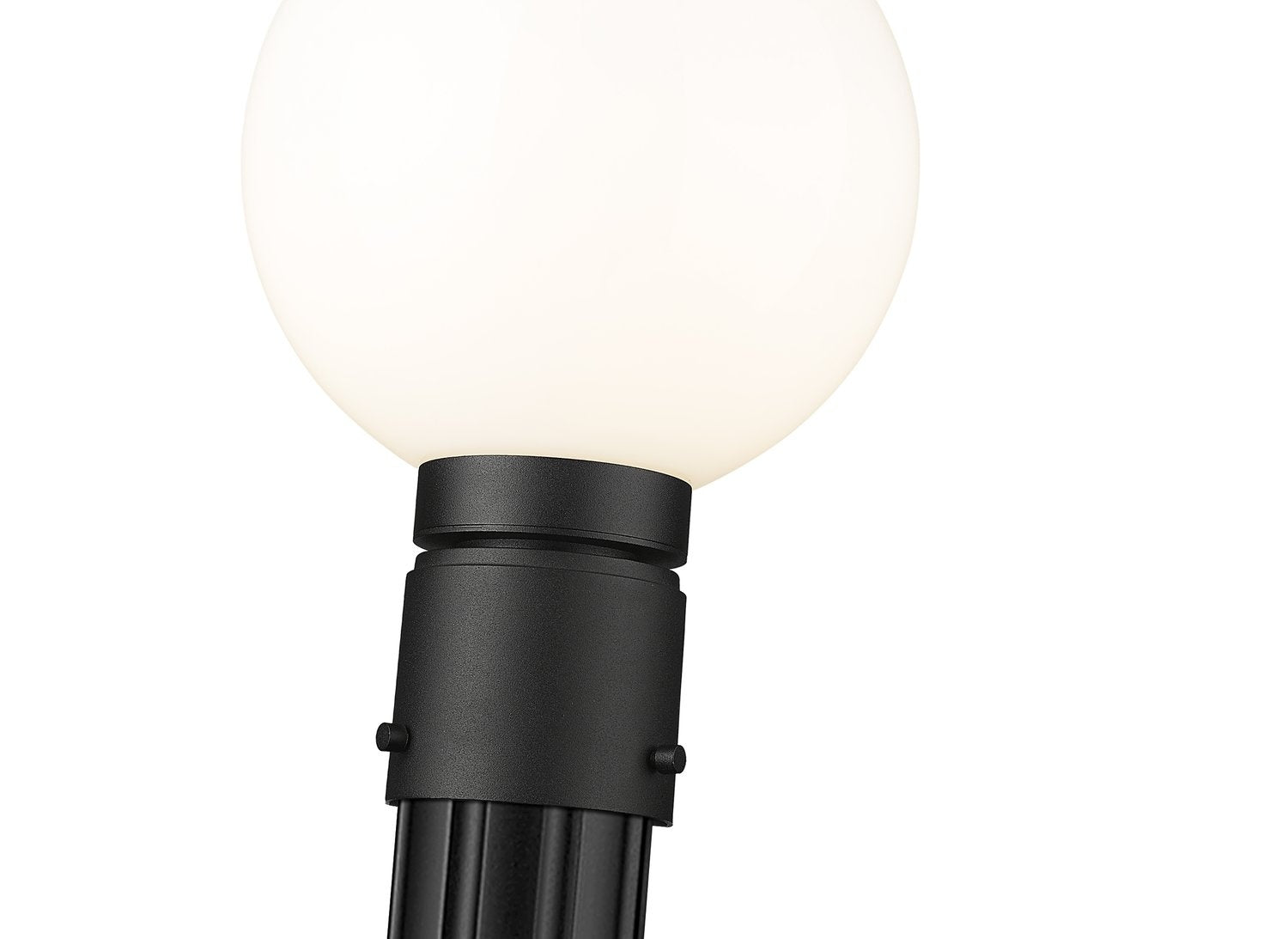 Z-LITE LAURENT OUTDOOR POST MOUNTED FIXTURE | 597PHM-519P-BK - Post