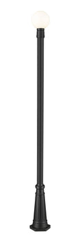 Z-LITE LAURENT OUTDOOR POST MOUNTED FIXTURE | 597PHM-519P-BK - Post