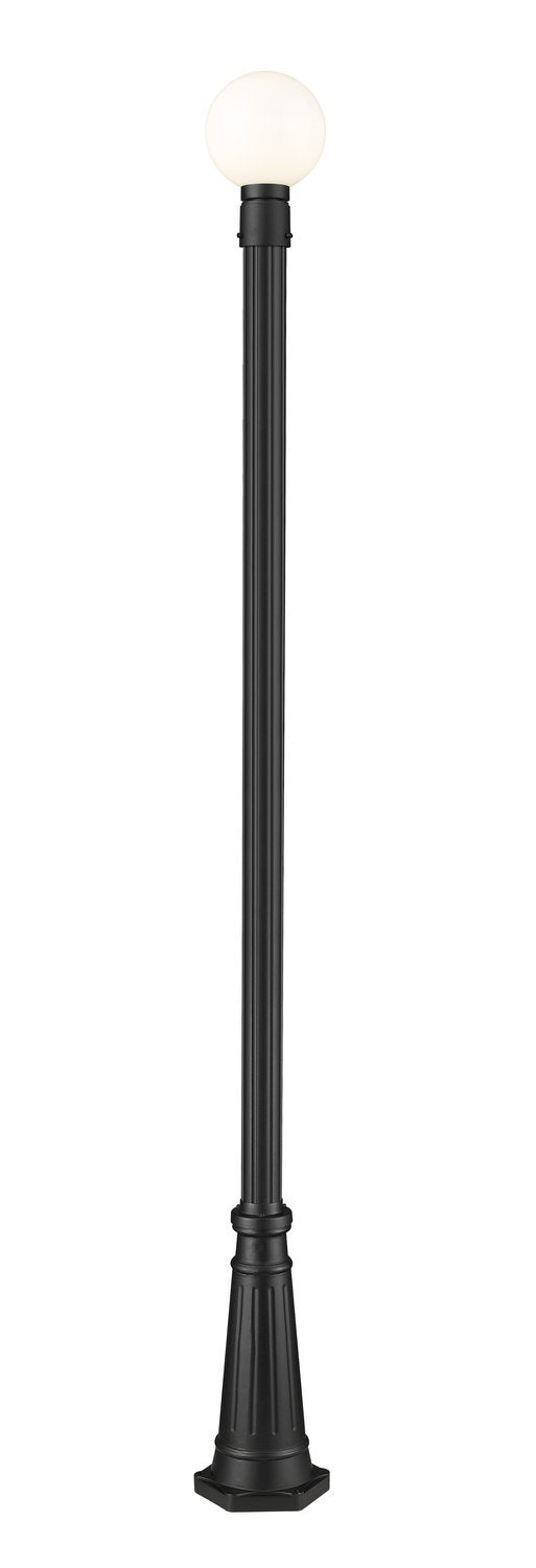 Z-LITE LAURENT OUTDOOR POST MOUNTED FIXTURE | 597PHM-519P-BK - Post