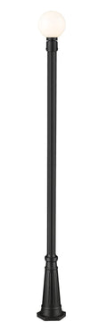 Z-LITE LAURENT OUTDOOR POST MOUNTED FIXTURE | 597PHM-519P-BK - Post