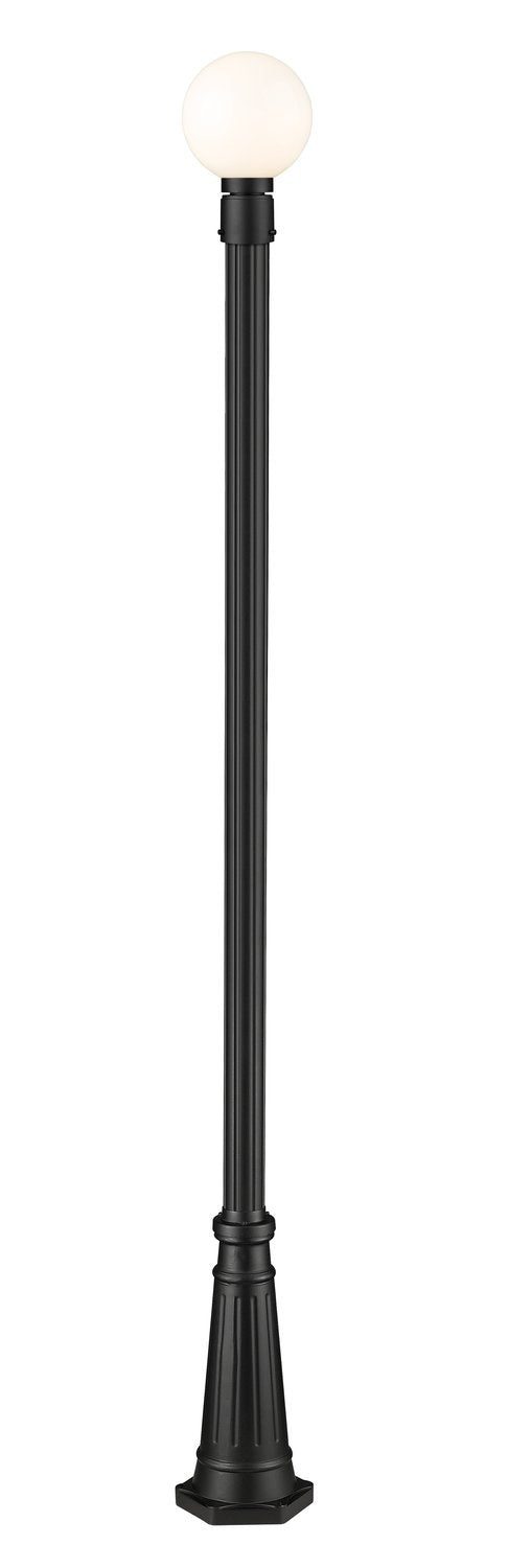 Z-LITE LAURENT OUTDOOR POST MOUNTED FIXTURE | 597PHM-519P-BK - Post
