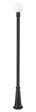 Z-LITE LAURENT OUTDOOR POST MOUNTED FIXTURE | 597PHM-519P-BK - Post