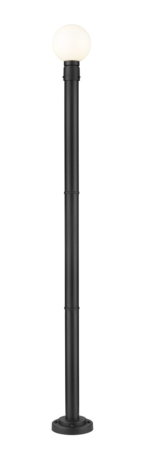 Z-LITE LAURENT OUTDOOR POST MOUNTED FIXTURE | 597PHM-567P-BK - Post