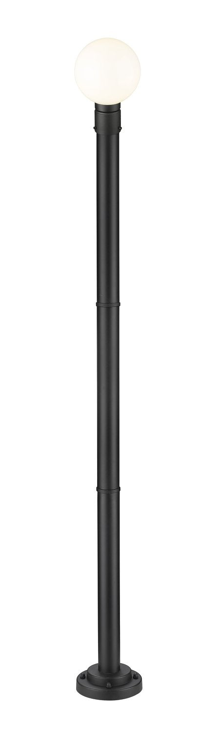 Z-LITE LAURENT OUTDOOR POST MOUNTED FIXTURE | 597PHM-567P-BK - Post
