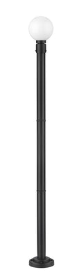 Z-LITE LAURENT OUTDOOR POST MOUNTED FIXTURE | 597PHM-567P-BK - Post