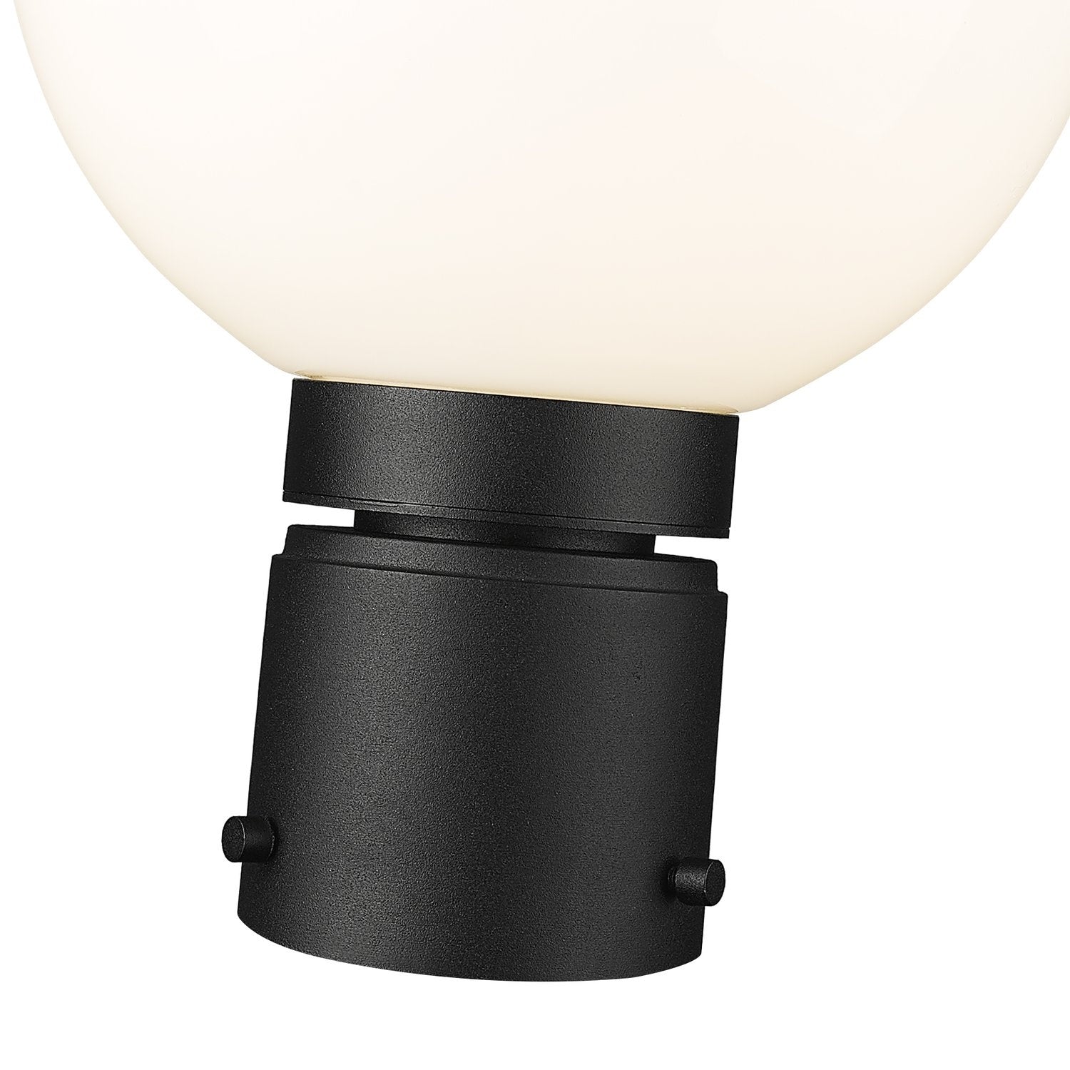 Z-LITE LAURENT OUTDOOR POST MOUNT FIXTURE | 597PHM-BK - Post