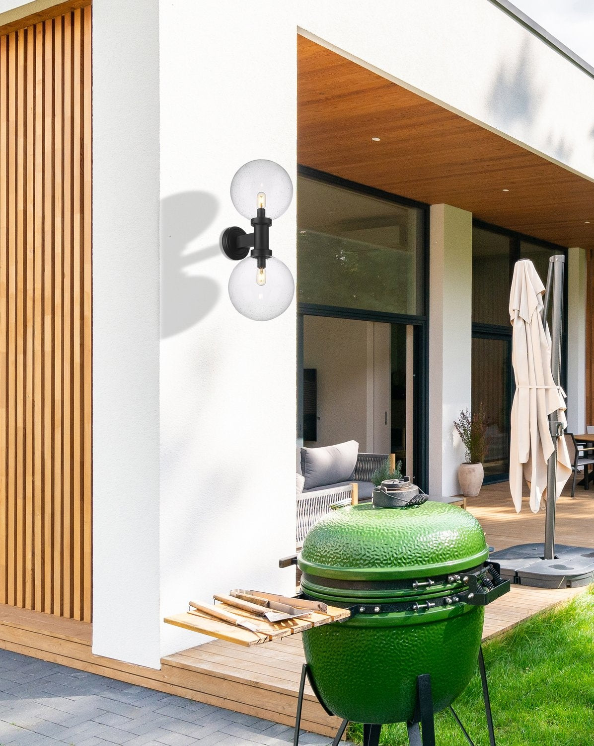 Z-LITE, LAURENT OUTDOOR WALL LIGHT, OUTDOOR WALL LIGHTS