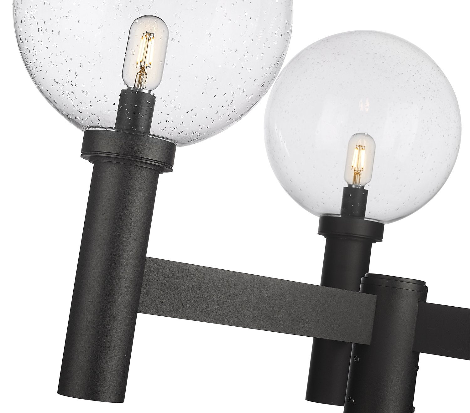 Z-LITE LAURENT OUTDOOR POST MOUNT FIXTURE | 599BP3-BK - Post