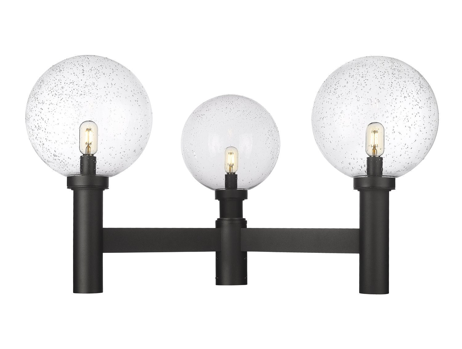 Z-LITE LAURENT OUTDOOR POST MOUNT FIXTURE | 599BP3-BK - Post
