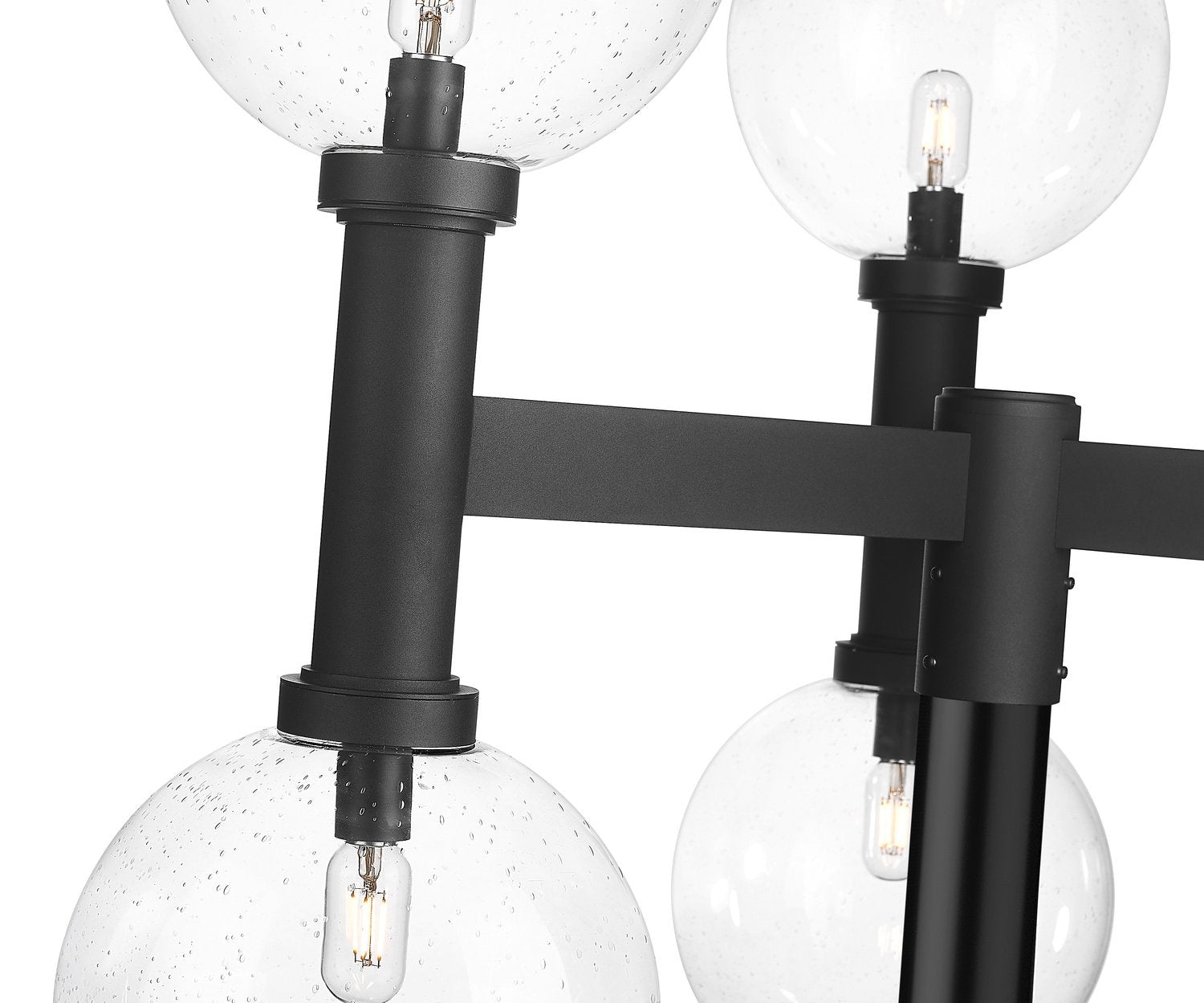 Z-LITE LAURENT OUTDOOR POST MOUNT FIXTURE | 599BP6-BK - Post