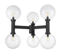 Z-LITE LAURENT OUTDOOR POST MOUNT FIXTURE | 599BP6-BK - Post