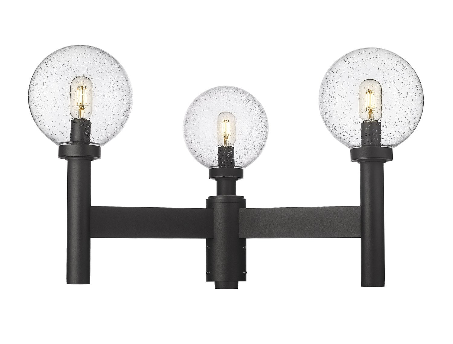 Z-LITE LAURENT OUTDOOR POST MOUNT FIXTURE | 599MP3-BK - Post