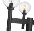 Z-LITE LAURENT OUTDOOR POST MOUNT FIXTURE | 599MP3-BK - Post
