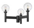 Z-LITE LAURENT OUTDOOR POST MOUNT FIXTURE | 599MP3-BK - Post