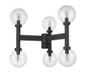 Z-LITE LAURENT OUTDOOR POST MOUNT FIXTURE | 599MP6-BK - Post