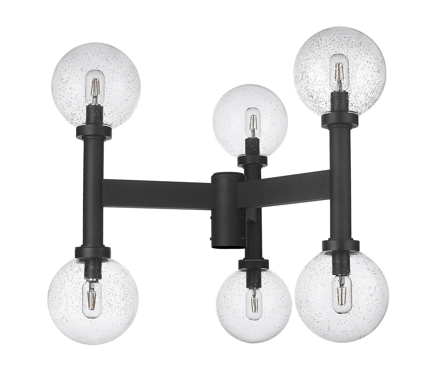 Z-LITE LAURENT OUTDOOR POST MOUNT FIXTURE | 599MP6-BK - Post
