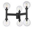 Z-LITE LAURENT OUTDOOR POST MOUNT FIXTURE | 599MP6-BK - Post