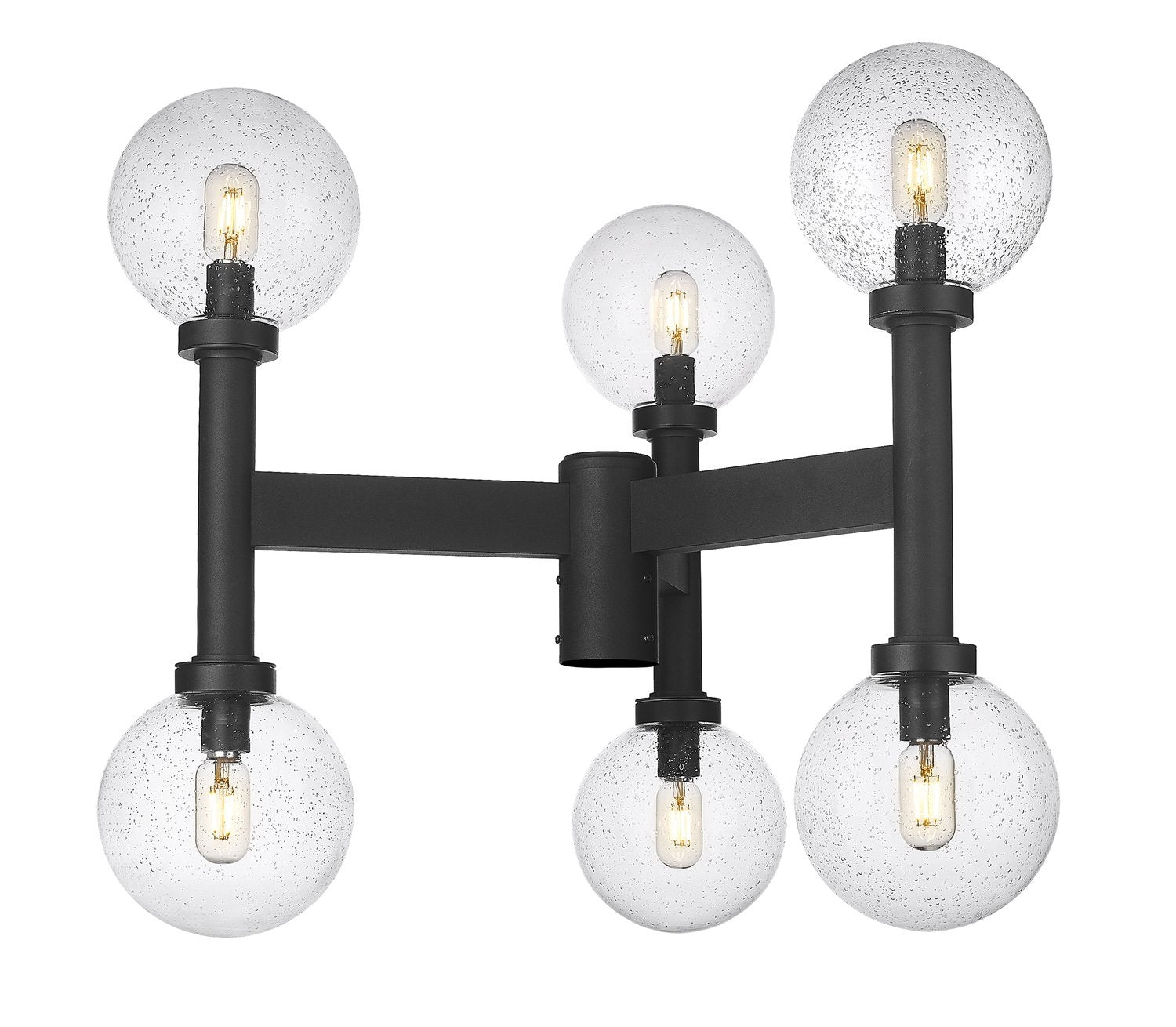 Z-LITE LAURENT OUTDOOR POST MOUNT FIXTURE | 599MP6-BK - Post