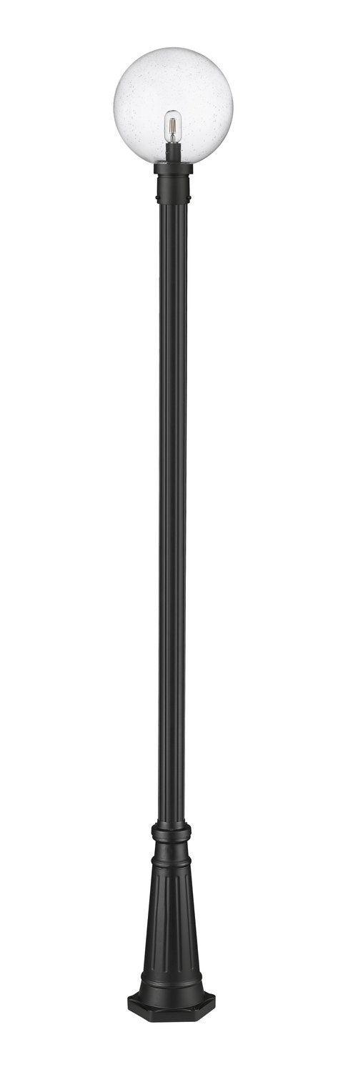 Z-LITE LAURENT OUTDOOR POST MOUNTED FIXTURE | 599PHB-519P-BK - Post