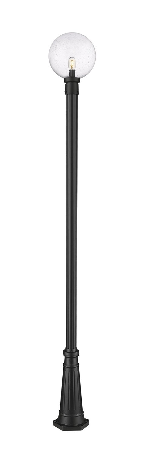 Z-LITE LAURENT OUTDOOR POST MOUNTED FIXTURE | 599PHB-519P-BK - Post