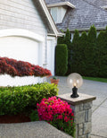 Z-LITE LAURENT OUTDOOR PIER MOUNTED FIXTURE | 599PHB-553PM-BK - Post