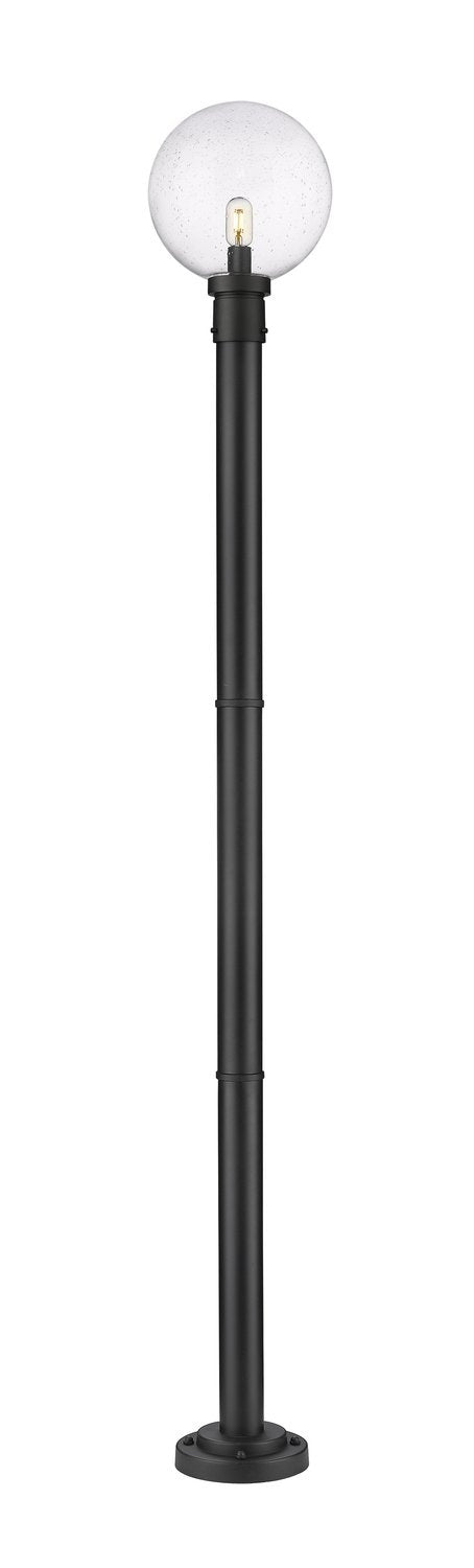 Z-LITE LAURENT OUTDOOR POST MOUNTED FIXTURE | 599PHB-567P-BK - Post