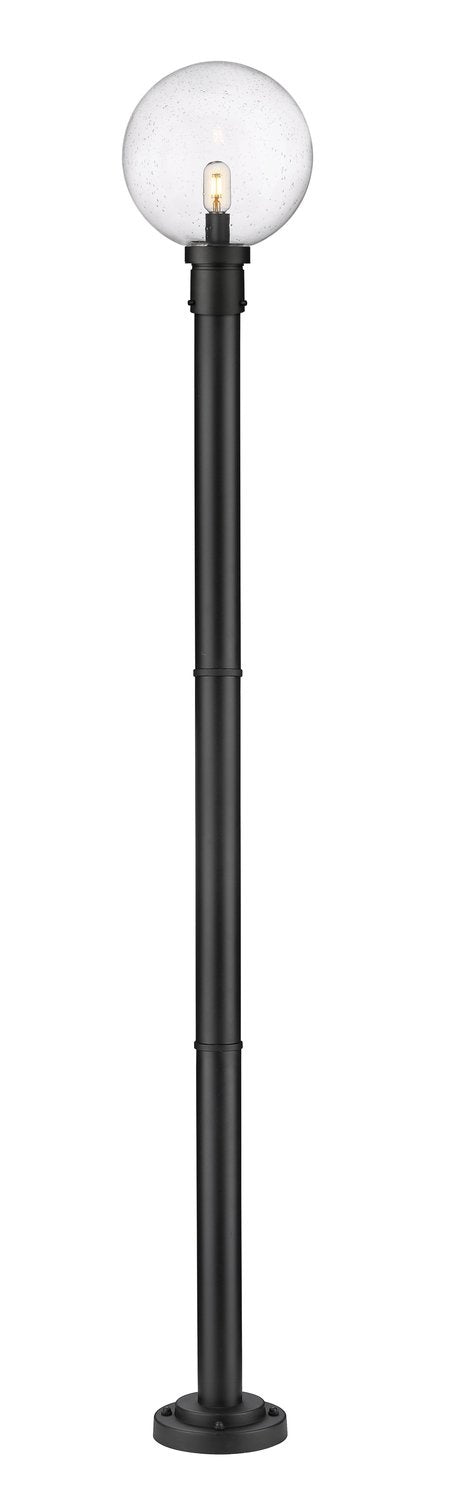 Z-LITE LAURENT OUTDOOR POST MOUNTED FIXTURE | 599PHB-567P-BK - Post