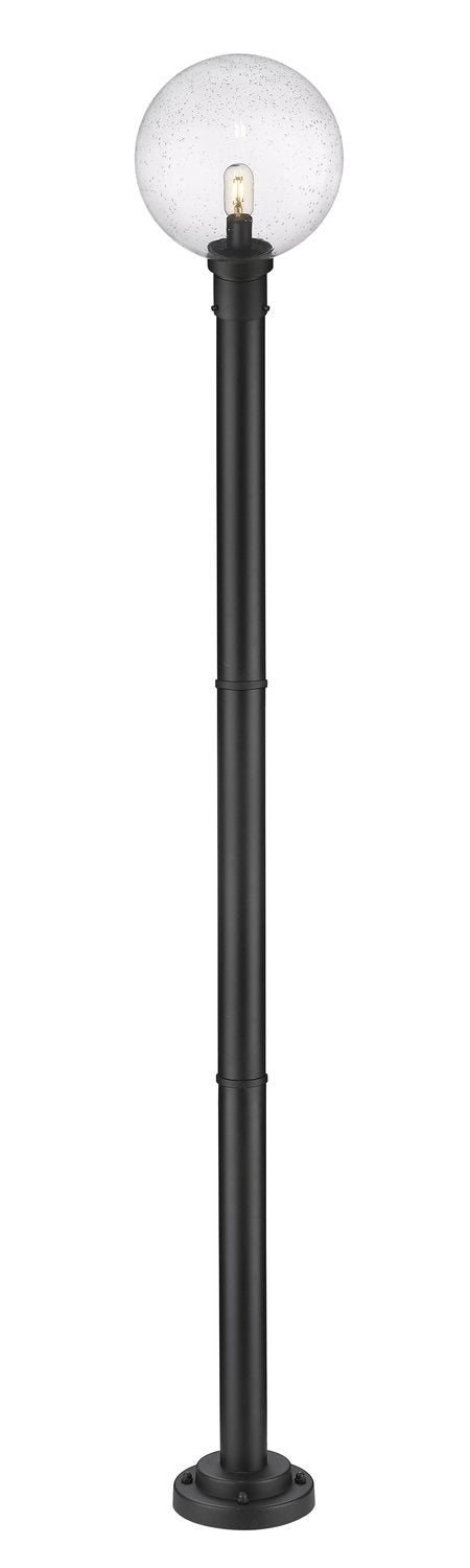 Z-LITE LAURENT OUTDOOR POST MOUNTED FIXTURE | 599PHB-567P-BK - Post
