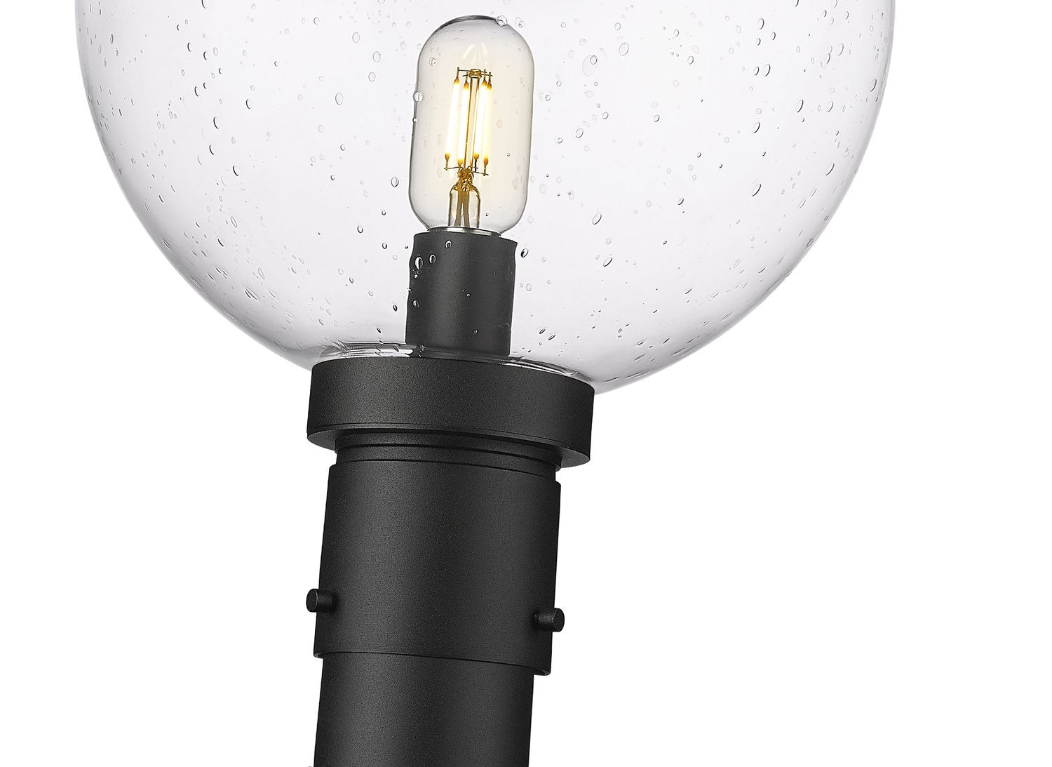 Z-LITE LAURENT OUTDOOR POST MOUNTED FIXTURE | 599PHB-567P-BK - Post