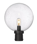 Z-LITE LAURENT OUTDOOR POST MOUNT FIXTURE | 599PHB-BK - Post