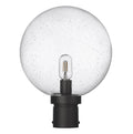 Z-LITE LAURENT OUTDOOR POST MOUNT FIXTURE | 599PHB-BK - Post