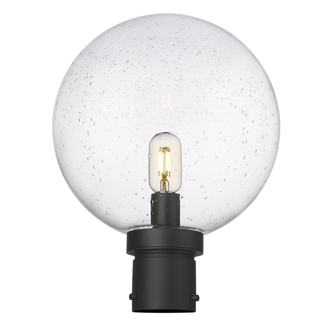Z-LITE LAURENT OUTDOOR POST MOUNT FIXTURE | 599PHB-BK - Post