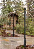 Z-LITE LAURENT OUTDOOR POST MOUNTED FIXTURE | 599PHM-519P-BK - Post