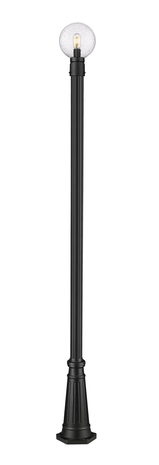 Z-LITE LAURENT OUTDOOR POST MOUNTED FIXTURE | 599PHM-519P-BK - Post