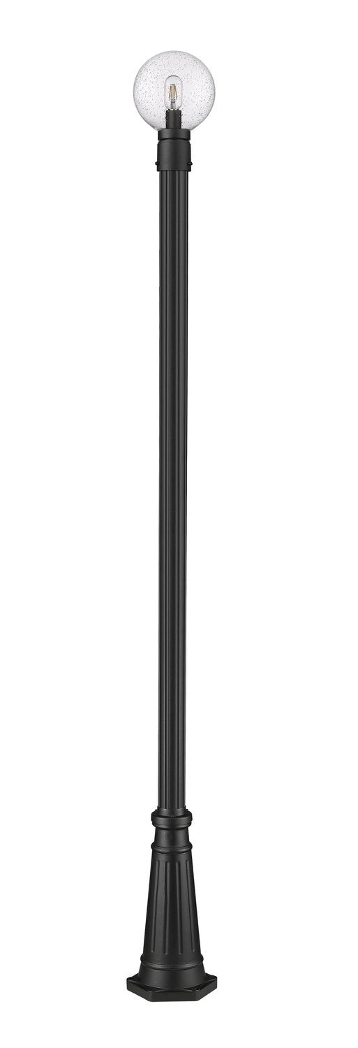 Z-LITE LAURENT OUTDOOR POST MOUNTED FIXTURE | 599PHM-519P-BK - Post