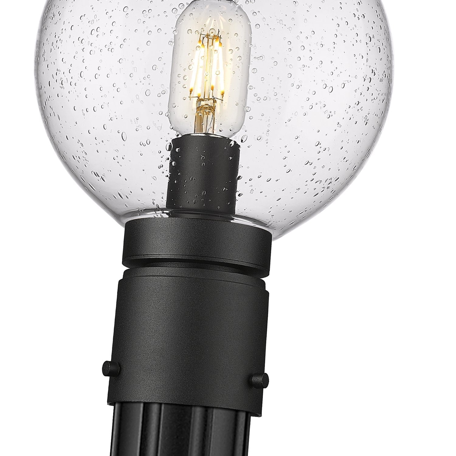 Z-LITE LAURENT OUTDOOR POST MOUNTED FIXTURE | 599PHM-519P-BK - Post