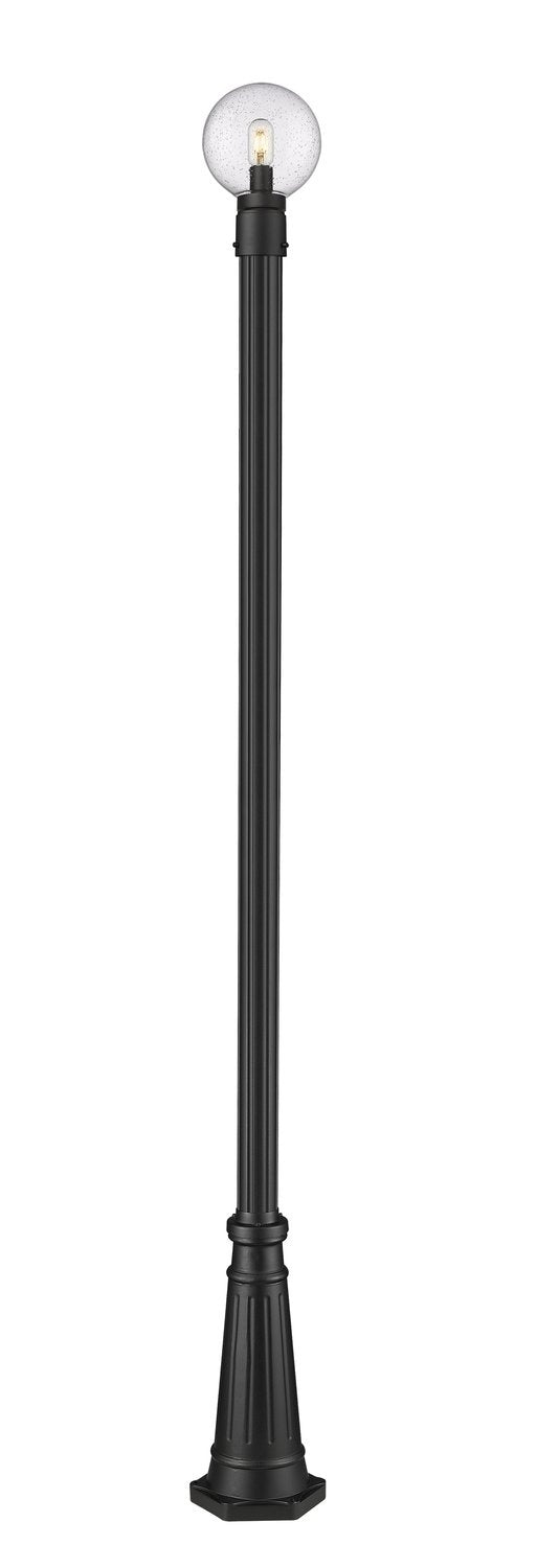 Z-LITE LAURENT OUTDOOR POST MOUNTED FIXTURE | 599PHM-519P-BK - Post