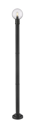 Z-LITE LAURENT OUTDOOR POST MOUNTED FIXTURE | 599PHM-567P-BK - Post