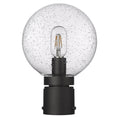 Z-LITE LAURENT OUTDOOR POST MOUNT FIXTURE | 599PHM-BK - Post