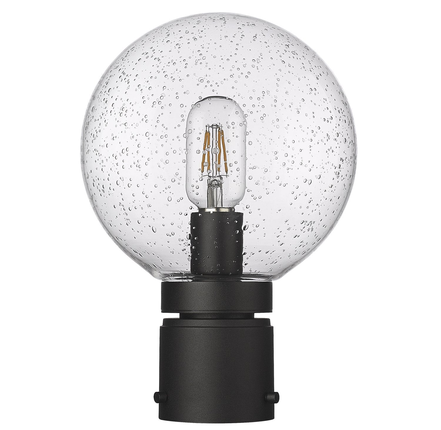 Z-LITE LAURENT OUTDOOR POST MOUNT FIXTURE | 599PHM-BK - Post