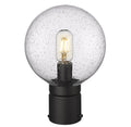 Z-LITE LAURENT OUTDOOR POST MOUNT FIXTURE | 599PHM-BK - Post