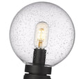 Z-LITE LAURENT OUTDOOR POST MOUNT FIXTURE | 599PHM-BK - Post