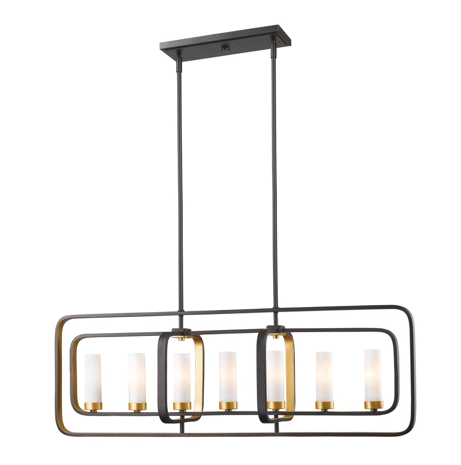 Z-LITE, AIDEEN LINEAR CHANDELIER, LINEAR LIGHT