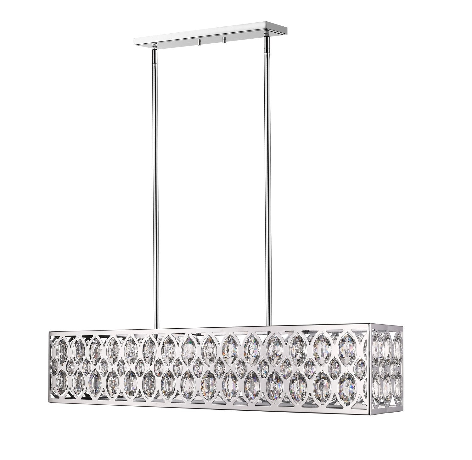 Z-LITE, DEALEY LINEAR CHANDELIER, LINEAR LIGHT