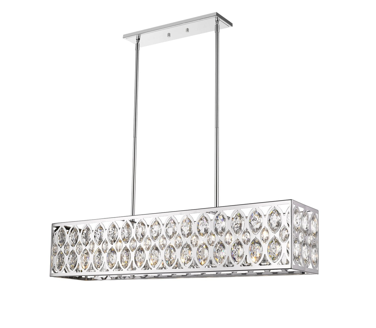 Z-LITE, DEALEY LINEAR CHANDELIER, LINEAR LIGHT