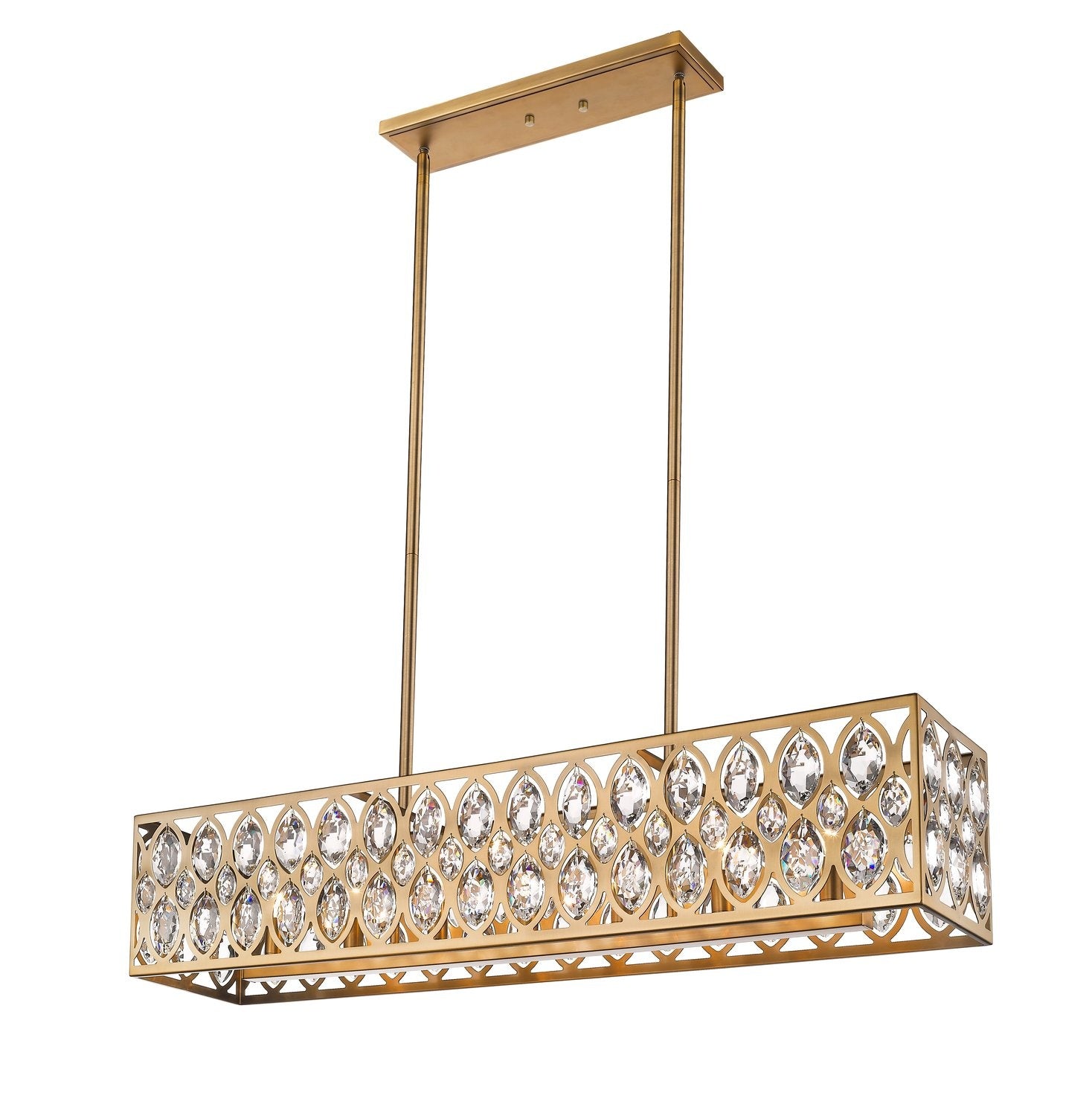 Z-LITE, DEALEY LINEAR CHANDELIER, LINEAR LIGHT