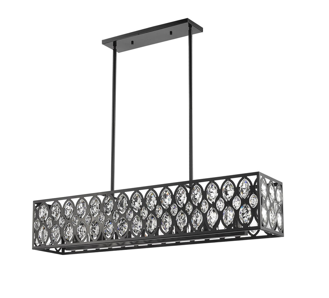 Z-LITE, DEALEY LINEAR CHANDELIER, LINEAR LIGHT