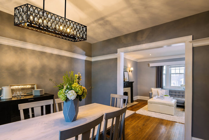 Z-LITE, DEALEY LINEAR CHANDELIER, LINEAR LIGHT